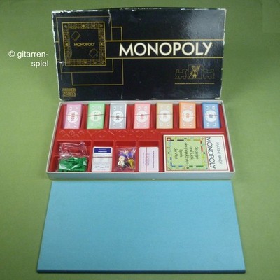 Monopoly DM - Komplett - Schwarze Club-Sonderausgabe mit Buch Parker  1992