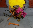 TMNT TEENAGE MUTANT NINJA TURTLES 1988 MACAO SOFT HEAD SPLINTER NM- W WEAPONS!!