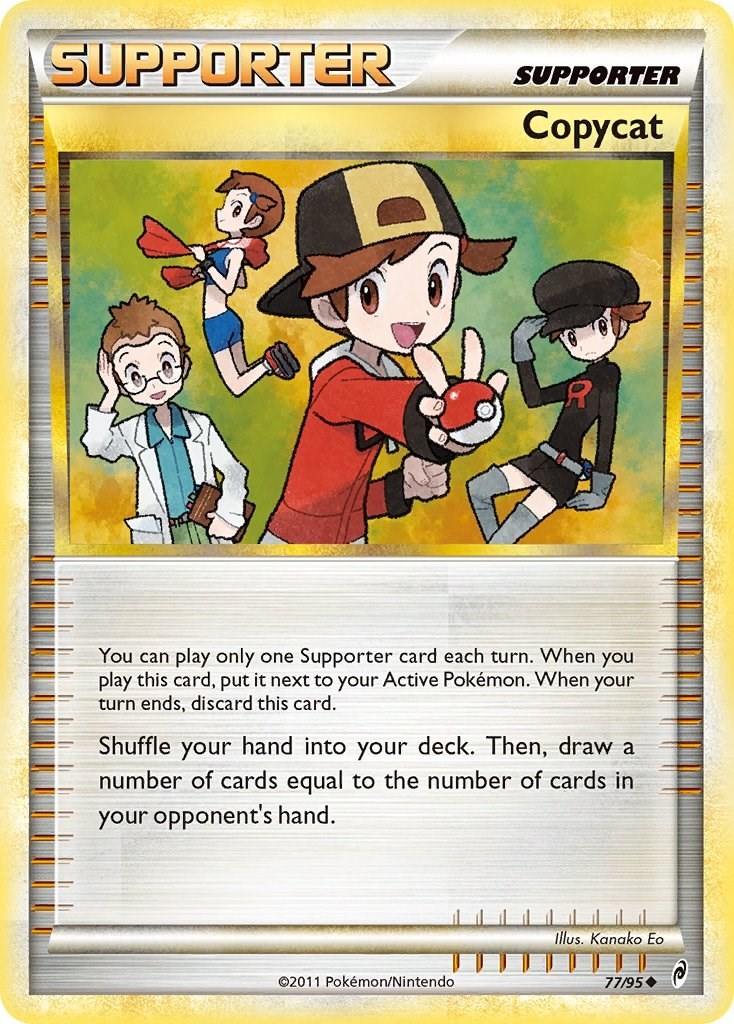 Copycat 77/95 CL Uncommon LP Pokemon