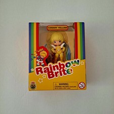 Rainbow Brite RARE Canary Yellow Cheebee Figure TLS Toy 40th Anniversary Chase