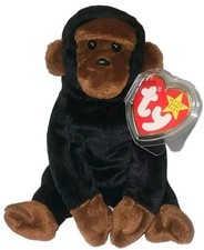 Ty Beanie Baby Congo - MWMT The Gorilla Retired Plush Toy