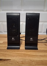 Logitech S-100 Black Wired PC Computer Speakers
