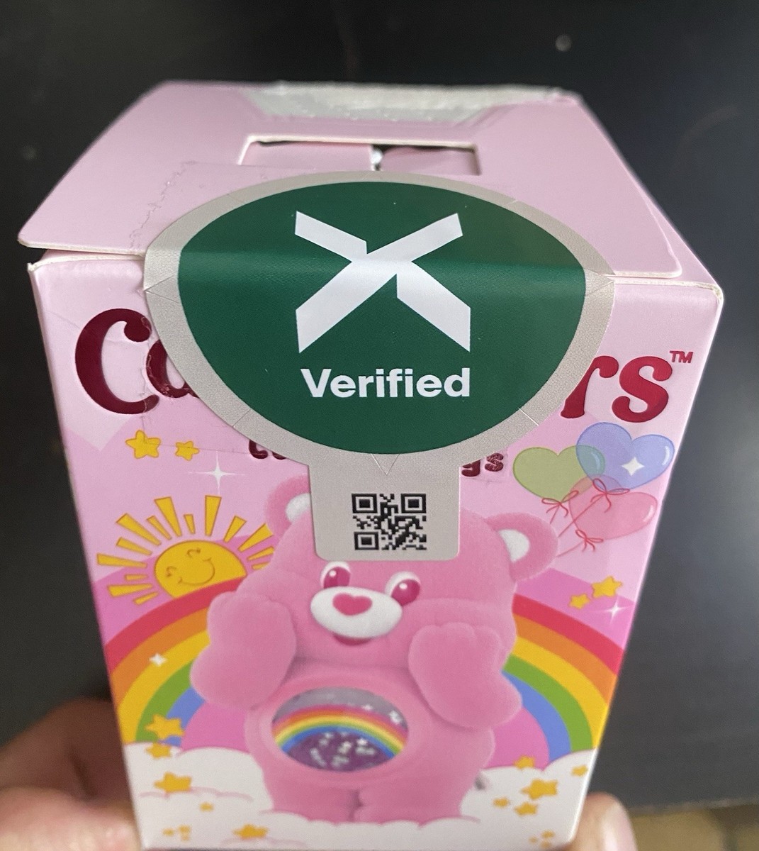 WORK OF HEART BEAR Care Bears Colorful Hugs Series Pop Mart RARE