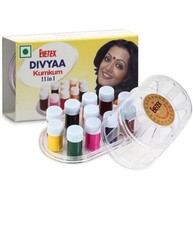Divyaa Kumkum 11 in 1, 17g, Full Coverage, Smooth Finish Bindi