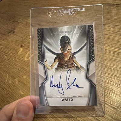 2025 Topps Star Wars Masterwork Watto Auto Autograph Autogramm