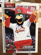 Fredbird 2026 Topps Celebration Mascot #M-21 St Louis Cardinals