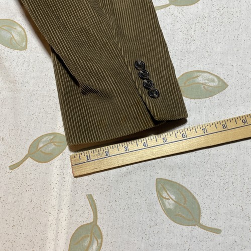 Polo Ralph Lauren Sport Coat Blazer 46L Mens Corduroy Brown 100% Cotton - Picture 13 of 13