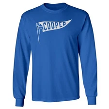 Flag Design - Cooper Basketball Tribute Long Sleeve Tshirt