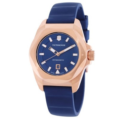 Victorinox 242035 I.N.O.X. Blue Dial 32 mm Women's Watch New