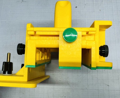 MICROJIG GRR-RİPPER GR-100 Bloc poussoir pour scie à table 3D, jaune