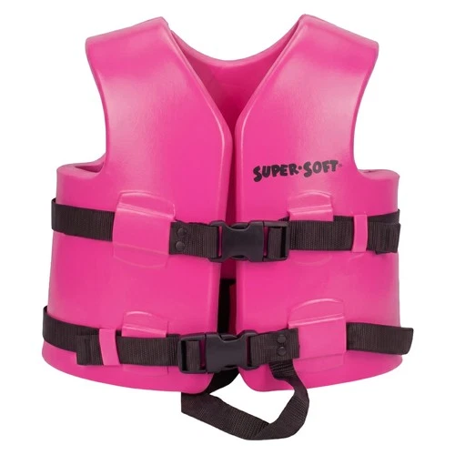 TRC Recreation Super Soft Child Life Jacket Swim Vest, X Small, Flamingo Pink - product listing photo