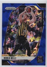 2024 Panini Prizm Turkish Airlines EuroLeague Blue Ice 4/125 Nicolo Melli 14mf