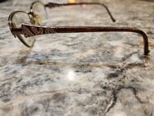 Tura Eyeglass Frames Brown Gemstones Women