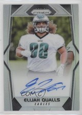 2017 Panini Prizm Rookie Auto Silver Prizm Elijah Qualls #RA-EQ Auto 2r7