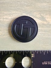 NEW RARE Team Titleist TT Golf Ball Marker Flat Black Color Texture 1.25 inch