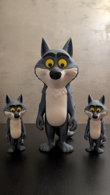 Wolf Das Böse geliebt 15 cm und 30 cm