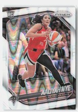 2025 Panini Prizm WNBA #15 Aaliyah Nye White Seismic Prizms