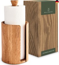 WALDWERK Design Küchenrollenhalter - Zewa Rollenhalter aus echtem Eichenholz - 