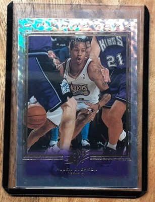Allen Iverson 1999-00 SPx Masters #M4 Philadelphia 76ers...