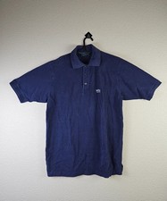 Vintage 90s Hugo Boss Golf Polo Shirt Men's M Navy Preppy Y2K Designer Luxury