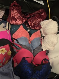 HUGE Victoria's Secret Lot Pink Bras Pants Hoodies Plus La Senza Items