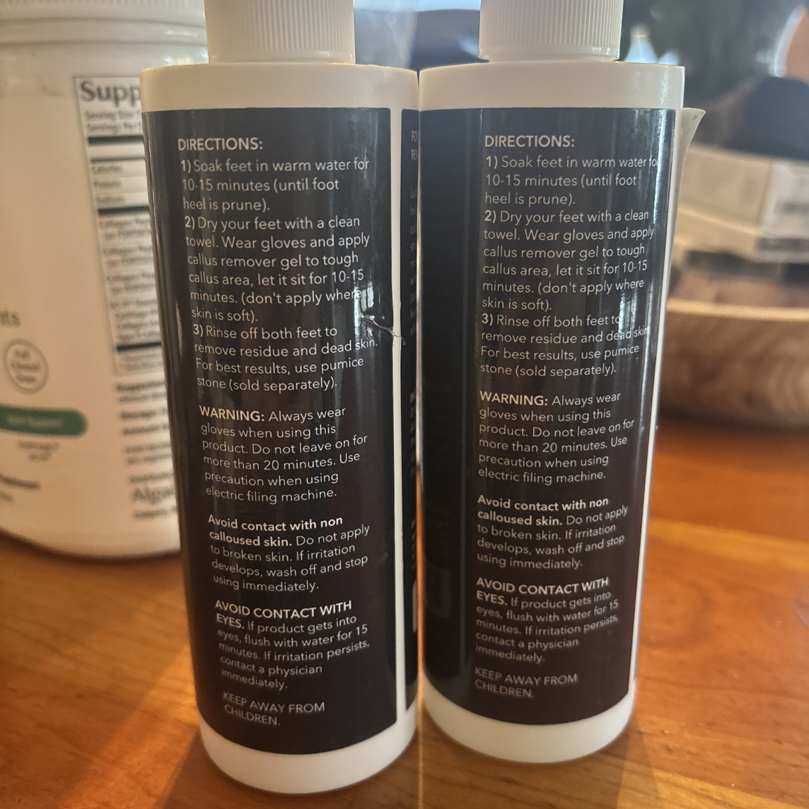 Lunavia Callus Remover Gel 8oz 2pk