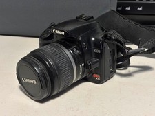 Canon Rebel XTi DSLR Camera w/ EF-S 18-55mm f/3.5-5.6 II Lens  CF Card - Black