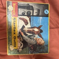 Kodak Brownie Starflex Camera Outfit with Flash Attachment and Original Box