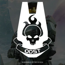 Halo 3 ODST Vinyl Decal Sticker