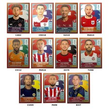 2026 Panini FIFA World Cup Sticker US Edition YOU PICK RED Parallel Singles