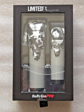 BaBylissPRO FX Grey Camo Clipper Trimmer Set Ferrari Motor USB-C Pro KitX