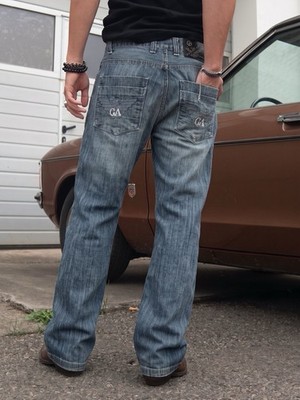 Giorgio Armani Vintage Bigprint Jeans Denim Y2K
