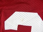 1990s Alabama Crimson Tide #28 Game Issued Pos Used Red Practice Jersey XL 369 — photo 6