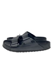 BIRKENSTOCK Sandals 24.5cm Black Leather