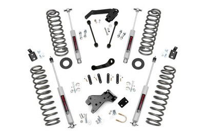 Rough Country 4'' Lift Kit for 2007-2018 Jeep Wrangler JK 2-Door - 68230