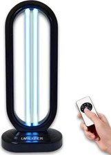 UVLIZER Tower UV Light Sanitizer Kill 99% of Germs Bacteria Virus Mold Dust Mite
