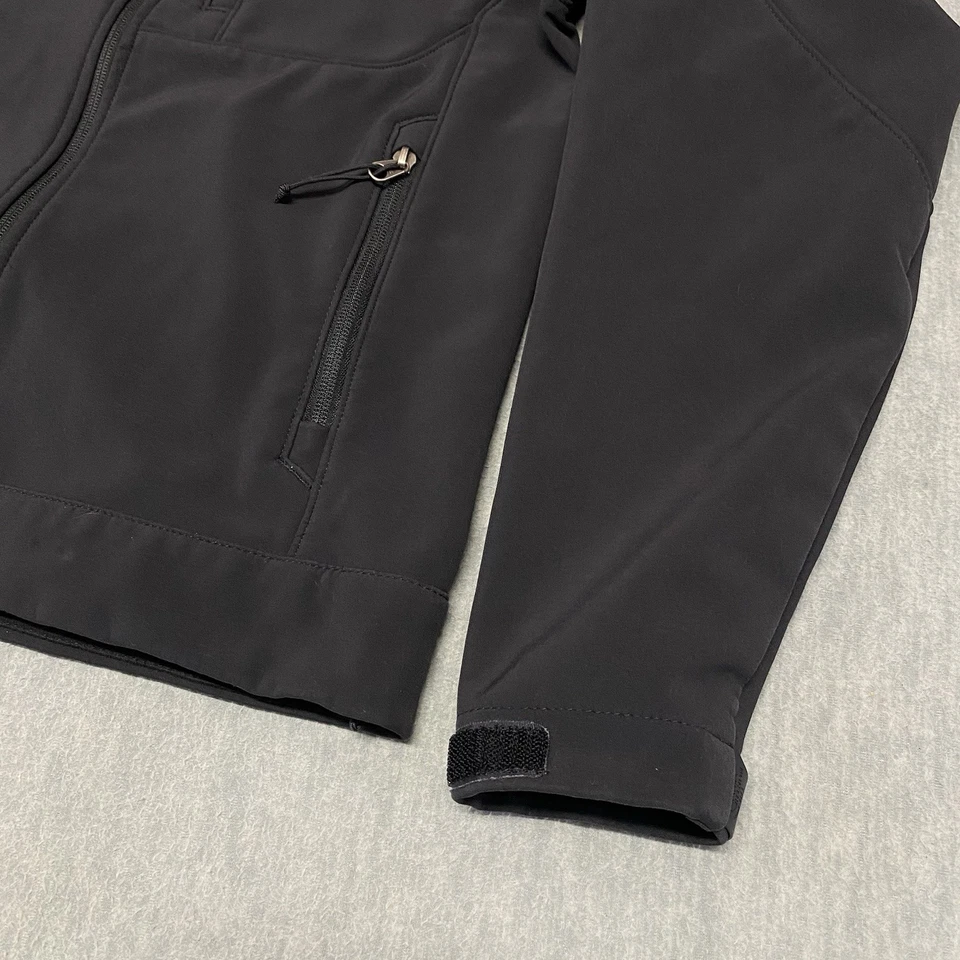 The North Face Jacket Mens XS Apex Bionic Jacket SoftShell Fleece Lined Black - Image 3 of 4