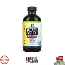 Black Seed Oil - 8 Fl Oz Cold Pressed for Natural Vitality & Wellness