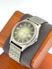 vintage seiko 34mm Men Quartz Watch New Battery working 0823-7000 -f1725