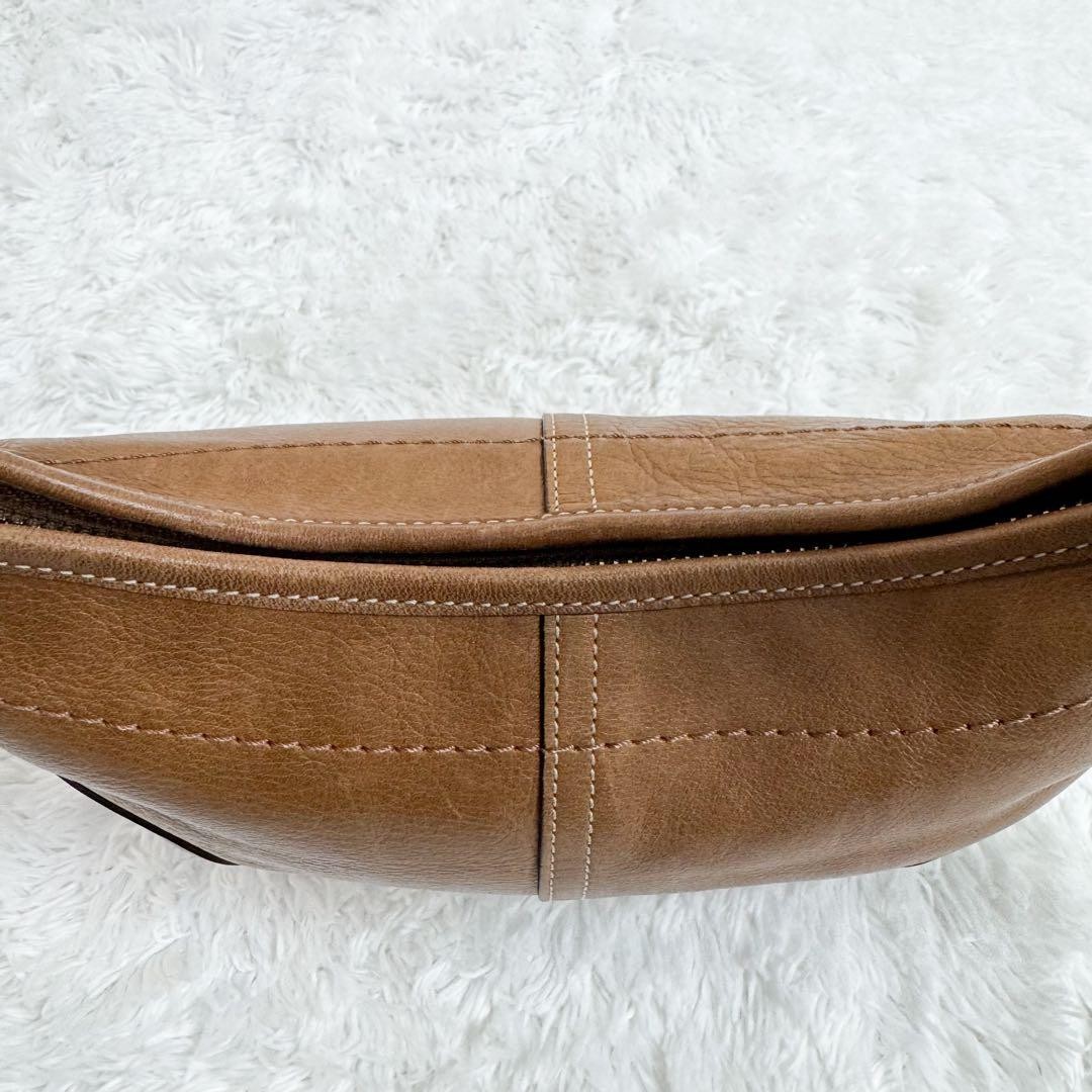 COACH 9541 Soho Shoulder Hobo Bag Brown Used Women thumbnail 9