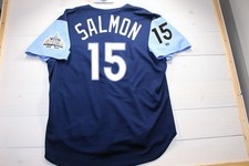 Tim Salmon Anaheim Angels Jersey sz 52 Authentic Russell Athletic Diamond Coll