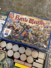 Vintage 1992-BATTLE MASTERS Board Game Milton Bradley Incomplete As Is.