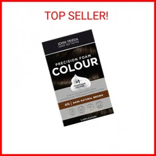 Dark Natural Brown Full-Coverage Hair Color - Precision Foam Dye 4N