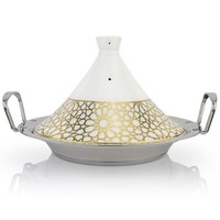 Marokkanische Tajine Tajin Tagin Tagine Royal Ø 34 Cm Keramik Induktion 6-8 Pers