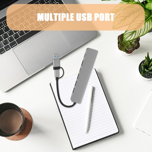 Seven-in-one Expansion Dock Usb to Splitter Port Expander for Laptop - 第 6/12 張圖片