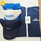 [IN HAND] BTS 'SWIM' Official Merch Wind Jacket , Ball cap + Tracking Number