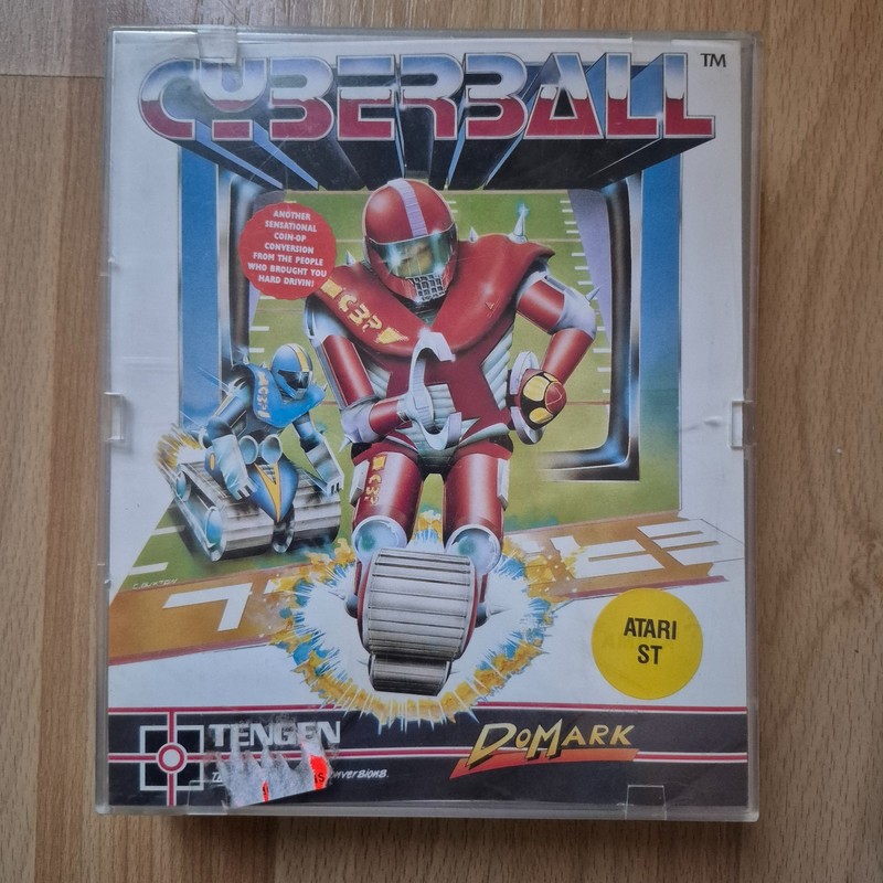 ✅ GAME on Floppy: CYBERBALL ⭐ ATARI ST ⚡️