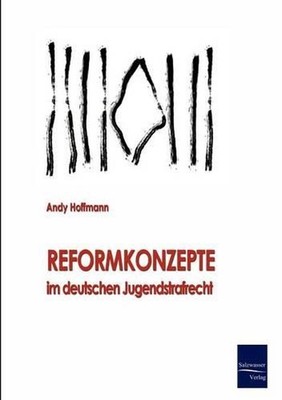 Reformkonzepte im deutschen Jugendstrafrecht by Andreas Hoffmann (German) Paperb