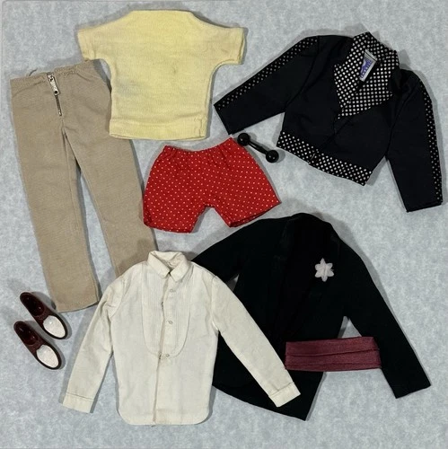 Lot Of 9 Vintage 1960s Ken Doll Clothing & Accessories Mattel Barbies Boyfriend