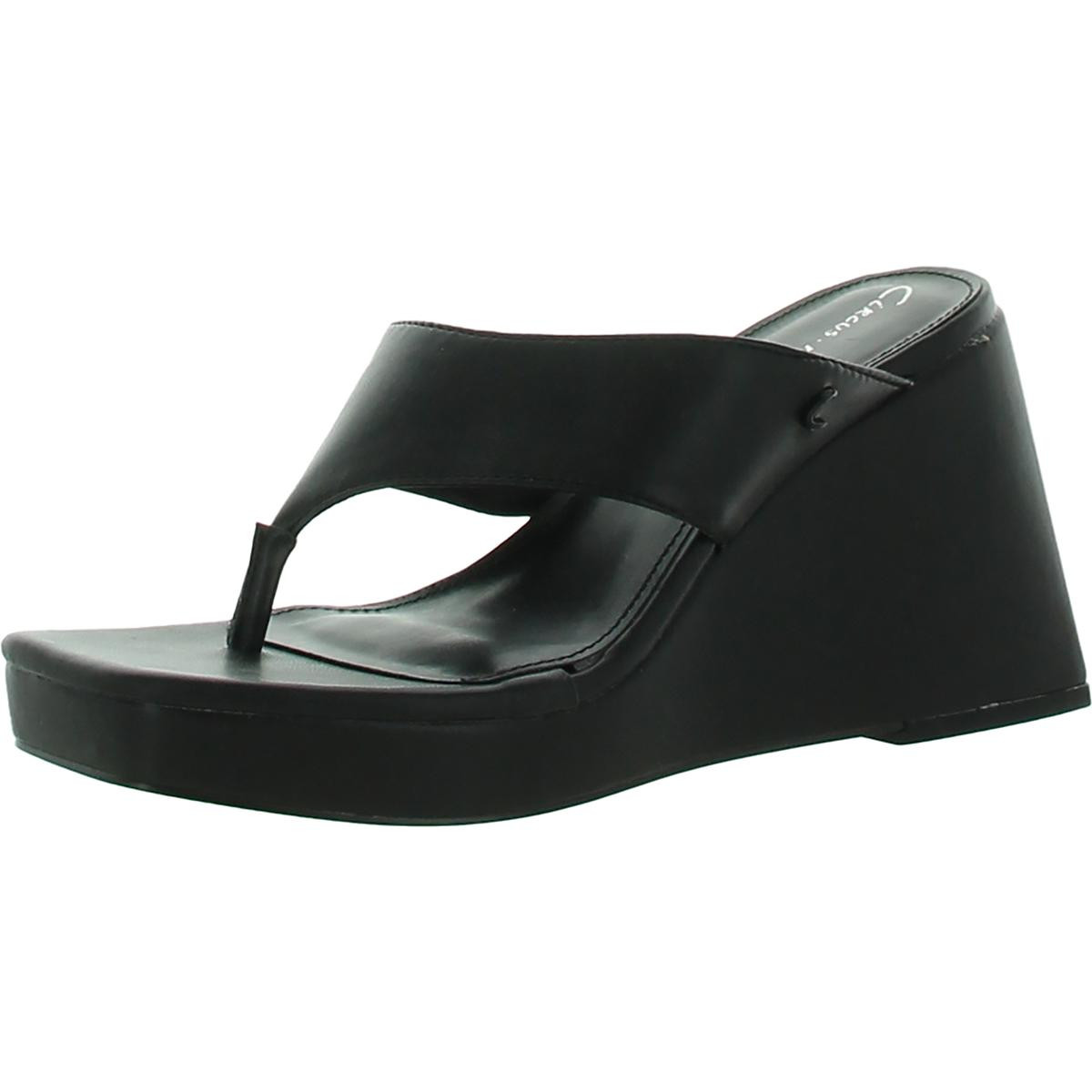 Женские босоножки на платформе Moira черного цвета Circus by Sam Edelman 7.5 Medium (B,M) 9983
